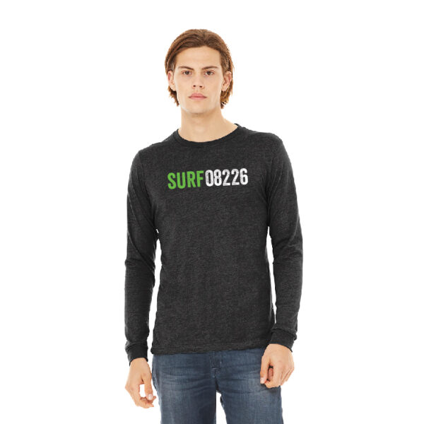 OCNJ Surf 08226 Long Sleeve T-Shirt (Black)